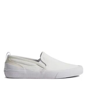 NWT Official Program STU-80 Men's White Slip-On Sneakers - Size 8